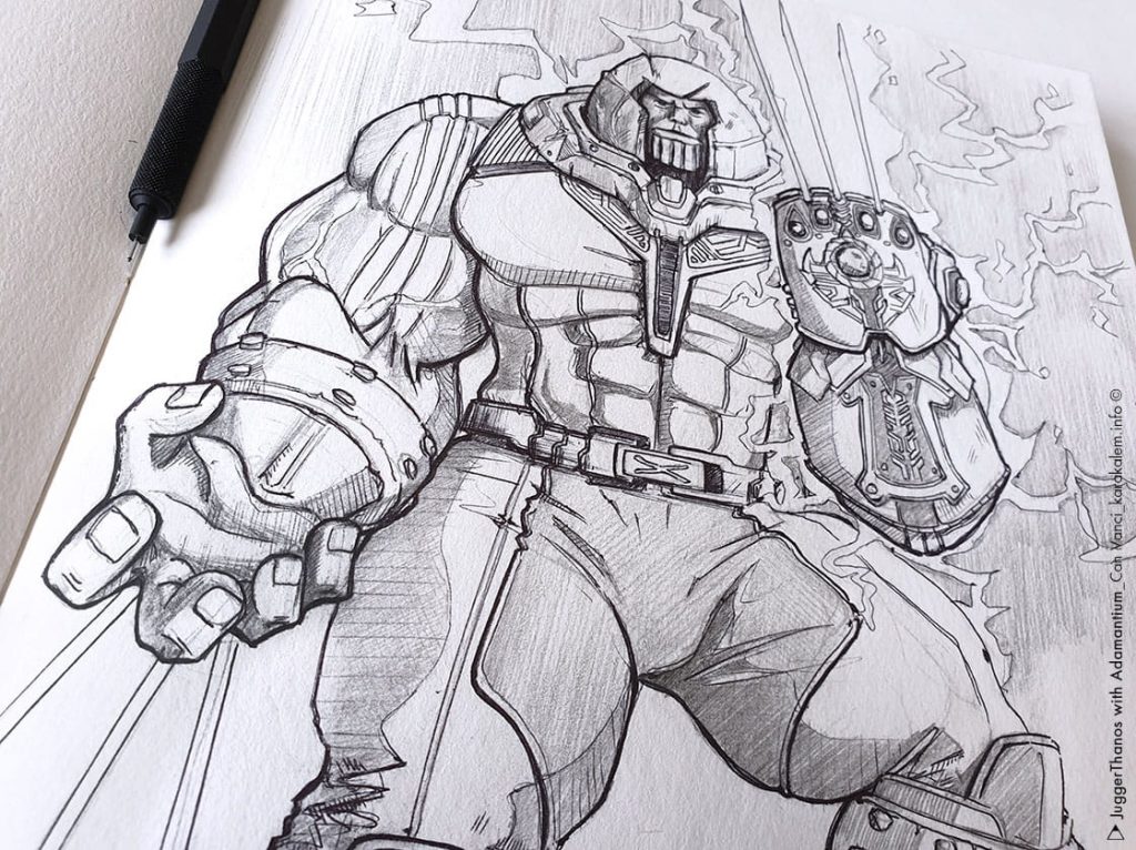 adamantium sonsuzluk taşları eldiveni