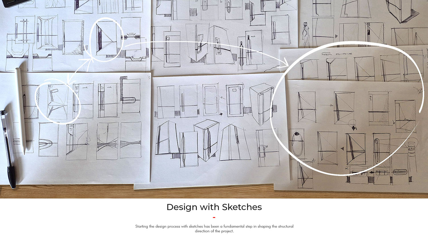 endüstriyel tasarım buzdolabı eskizleri