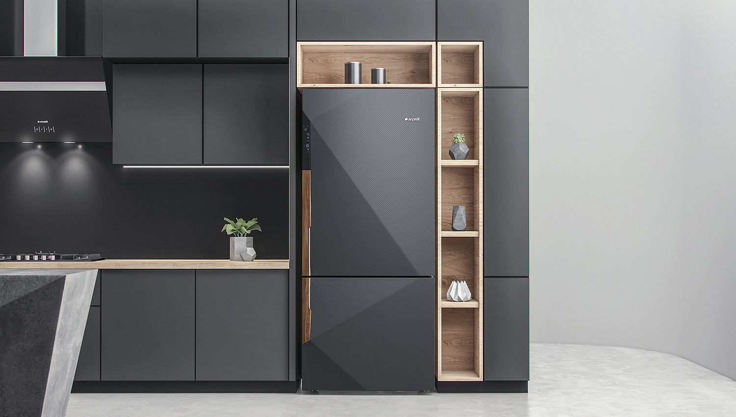 endüstriyel tasarım buzdolabı