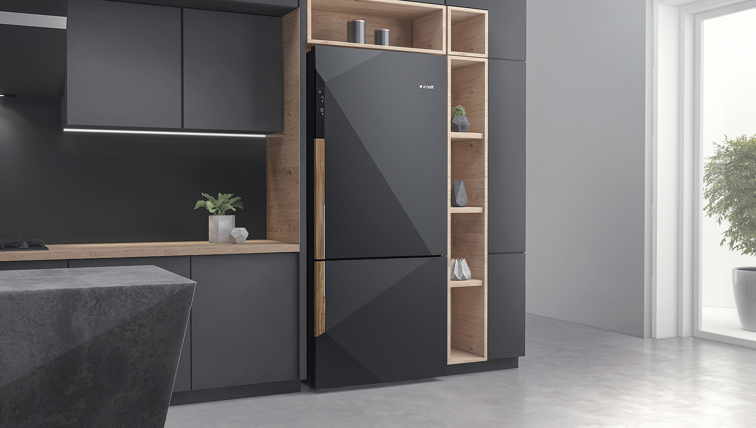 endüstriyel tasarım buzdolabı